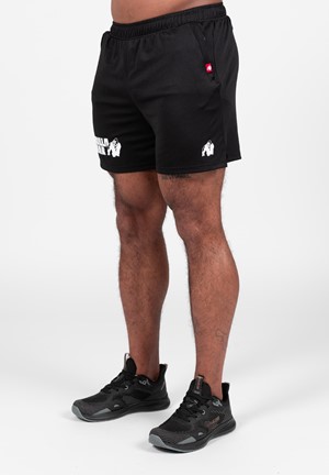 Gorilla Wear Miles Mesh Korte Broek - Zwart - S