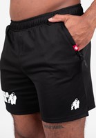 Miles Mesh Korte Broek Zwart - closeup