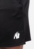 Miles Mesh Korte Broek Zwart - detail