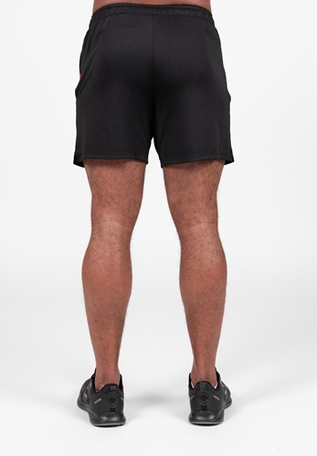 Miles Mesh Korte Broek Zwart - back
