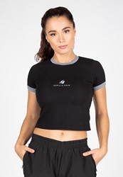 Gorilla Wear New Orleans Cropped T-Shirt - Noir