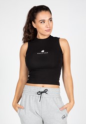 Gorilla Wear Livonia Crop Top - Zwart
