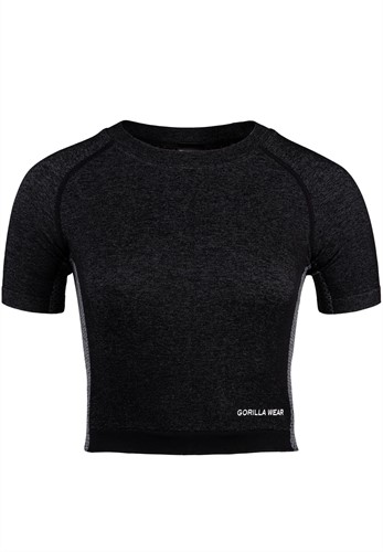 Gorilla Wear Selah Seamless Crop Top Zwart