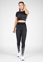 Gorilla Wear Selah Seamless Crop Top Zwart