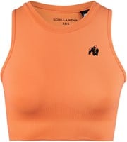 Gorilla Wear Olivia Seamless Crop Top - Perzik