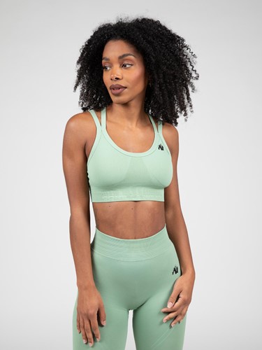 Gorilla Wear Whitney Seamless Sportbeha - Groen