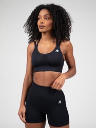 Gorilla Wear Whitney Seamless Brassière de Sport - Noir