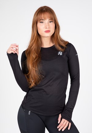 Gorilla Wear Raleigh Long Sleeve Shirt - Zwart - L