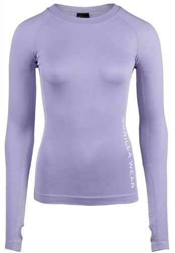 Gorilla Wear Selah Seamless Long Sleeve Lila