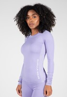 Gorilla Wear Selah Seamless Long Sleeve - Lilac - XS/S