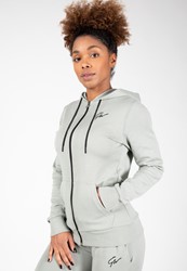 Gorilla Wear Pixley Zipped Hoodie - Light Vert