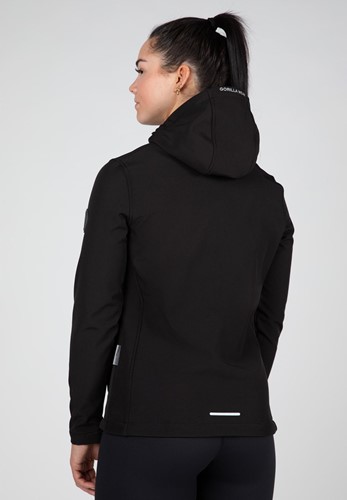 Gorilla Wear Mina Softshell Jas - Zwart-2