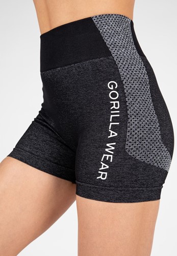 gorilla wear selah seamless shorts black