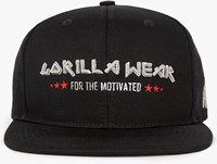 Gorilla Wear Wayne Snapback Pet - Zwart-2