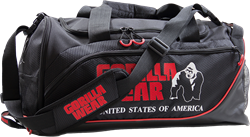 Gorilla Wear Jerome Sporttas - Zwart/Rood