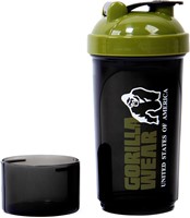 Gorilla Wear Shake Beker - 500 ml - Zwart/Legergroen-2