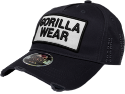 Gorilla Wear Harrison Pet - Zwart/Wit