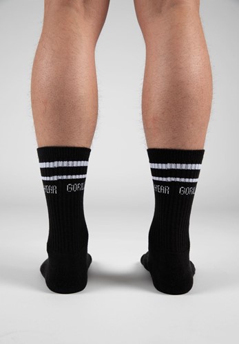 Gorilla Wear Crew Sokken 2-Pack - Zwart-3