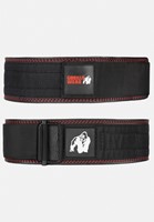 Gorilla Wear Halterriem - 4 Inch Premium Leather Lifting Belt - Zwart - S/M