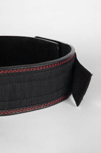 Gorilla Wear Halterriem - 4 Inch Premium Leather Lifting Belt - Zwart-3