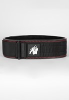 Gorilla Wear Halterriem - 4 Inch Premium Leather Lifting Belt - Zwart