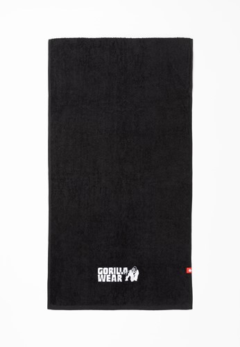 Gorilla Wear Zip Pocket Serviette - Noir