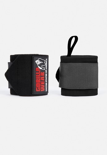 Gorilla Wear Wrist Wraps Ultra - Zwart/Zwart