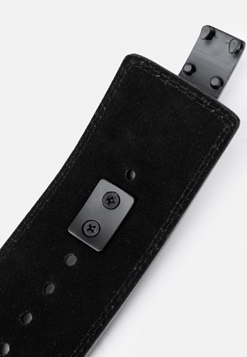 4 Inch Carbon Leren Lever Belt - Binnenkant