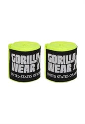 Gorilla Wear Boxing Hand Wraps - Boksbandages - Geel