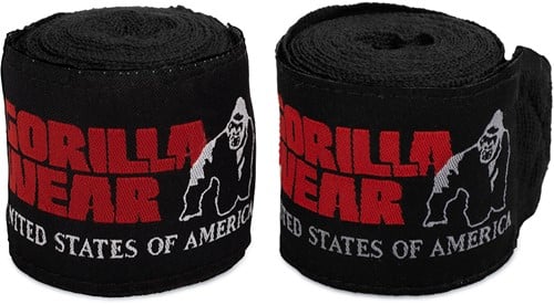 Gorilla Wear Boksbandages - Zwart