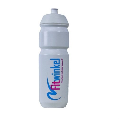 Fitwinkel Bidon - 750 ml - Wit-2