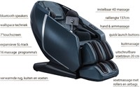 TotalSeat Massagestoel Capitana - Beige-2