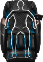 TotalSeat Massagestoel Flavia - Beige-3