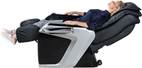 TotalSeat Massagestoel - 2D Massagetechniek - Zwart-2