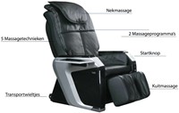 TotalSeat Massagestoel - 2D Massagetechniek - Zwart-3