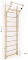 Nohrd WallBar Verhoging - 21,5 cm - Club-2