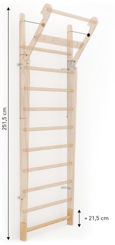 Nohrd WallBar Verhoging - 21,5 cm - Club-2