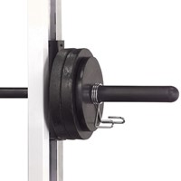 Body-Solid Olympische Adapter Sleeve - 36 cm - Van 25 naar 50 mm-2