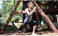 TRX home suspension trainer kit in gebruik 3