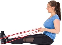 VirtuFit Pro Power Band - Weerstandskabel - Fitness Elastiek - Extra Licht - Rood