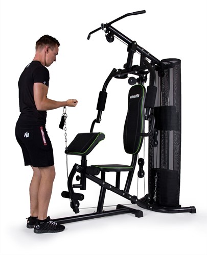 VirtuFit Krachtstation Homegym oefening biceps 1