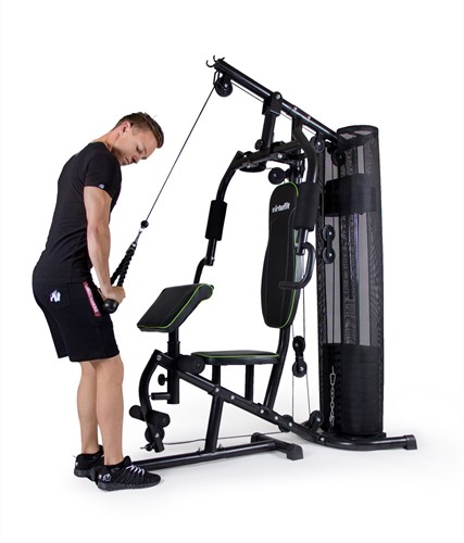 VirtuFit Krachtstation Homegym oefening triceps