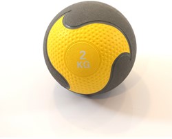 Muscle Power Médecine ball en caoutchouc - 2 kg