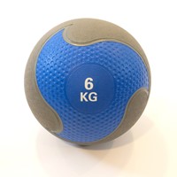 Muscle Power Rubber Medicijnbal - 6 kg