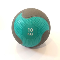 Muscle Power Médecine ball en caoutchouc - 10 kg