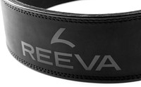 Reeva Leren Powerlifting Riem - Zwart-3