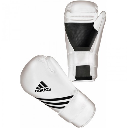 Adidas Semi Contact Gloves - Bokshandschoenen - Wit