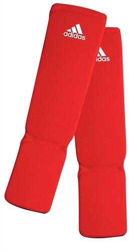 Adidas Elastische Scheenbeschermers - Rood