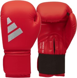 Adidas Gants de Boxe Speed 50 - Rouge Actif/Argent