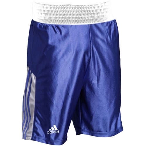 Adidas Amateur Boxing Short Blauw Wit